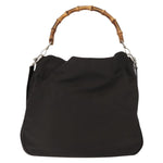 Gucci Vintage Bamboo Shoulder Bag Nylon - image 2