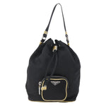 Prada Duet Drawstring Bucket Bag Tessuto Small - image 18