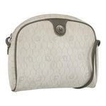 Christian Dior Vintage Honeycomb Shoulder Bag Canvas and Leather - image 18