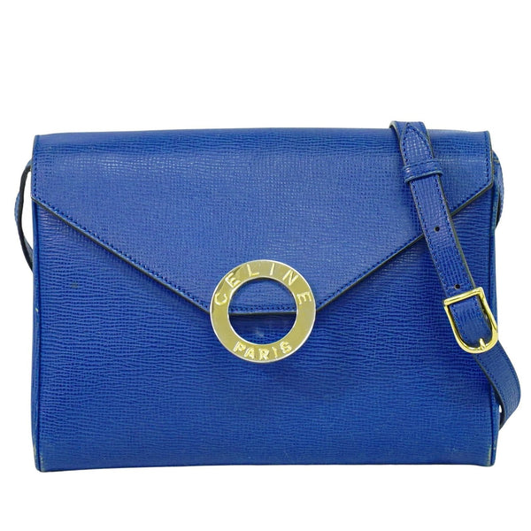 Celine Circle Logo Shoulder Bag Leather - image 1