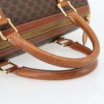 Celine Vintage Macadam Boston bag Canvas and Leather - image 7