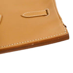Hermes HAC Birkin Bag Brown Vache Natural with Gold Hardware 32 - image 11
