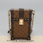 Louis Vuitton Vertical Trunk Pochette Reverse Monogram Canvas - image 14