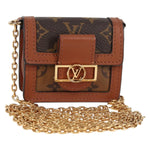 Louis Vuitton Dauphine Shoulder Bag Reverse Monogram Canvas Mini - image 13