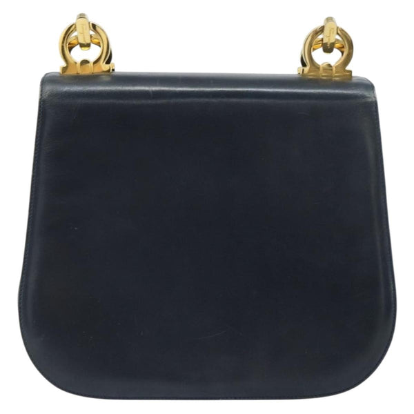 Salvatore Ferragamo Gancini Shoulder Bag Leather