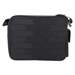 Versace Front Pocket Shoulder Bag Leather and Canvas - image 2
