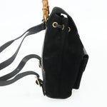 Gucci Gucci bamboo backpack daim mini - image 3