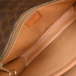 Celine Vintage Macadam Shoulder Bag Canvas and Leather - image 5