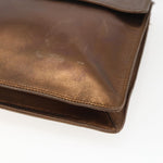 Chanel Vintage Logo Flap Messenger Bag Leather Medium - image 9