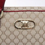 Celine Vintage Macadam Shoulder Bag Canvas Small - image 13