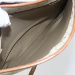 Christian Dior Vintage Honeycomb Shoulder Bag Canvas and Leather - image 5