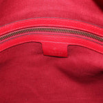 Gucci Logo Drawstring Backpack Striped Canvas Large - image 7