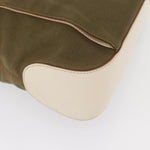 Salvatore Ferragamo Gancini Shoulder Bag Canvas - image 10