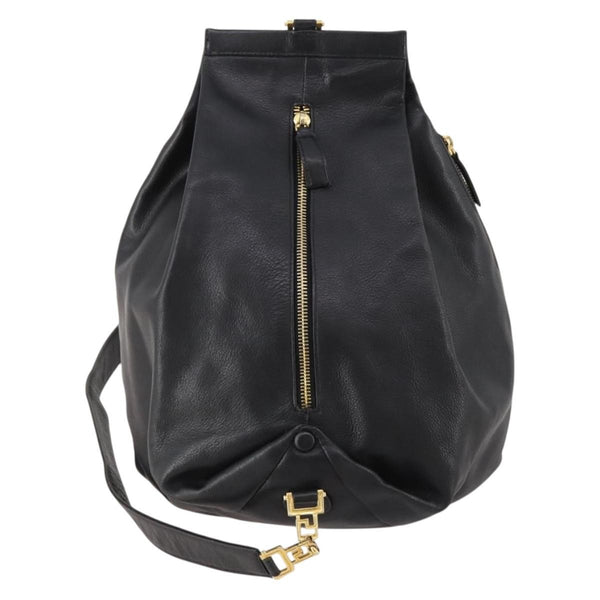 Versace Vintage Shoulder Bag Leather