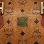MCM Visetos logogramme Handbag Canvas and Leather - image 7