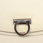 Salvatore Ferragamo Gancini Shoulder Bag Leather - image 12