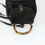 Gucci Gucci bamboo backpack daim mini - image 15