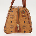 MCM Visetos logogramme Handbag Canvas and Leather - image 4