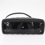 Christian Dior Lady Dior Bag Cannage Quilt Patent Medium - image 14
