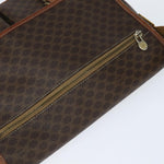 Celine Vintage Macadam Shoulder Bag Canvas and Leather - image 15