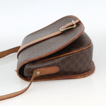 Celine Vintage Macadam Shoulder Bag Canvas and Leather - image 3