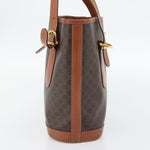 Celine Vintage Macadam Tote bag Canvas and Leather - image 3