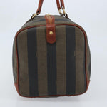 Fendi Vintage Pequin Boston Bag Coated Canvas Medium - image 4