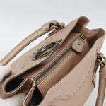Salvatore Ferragamo Gancini handbag Leather - image 15
