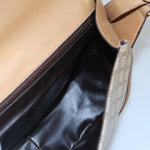 Celine Vintage Macadam Shoulder Bag Canvas and Leather - image 20