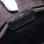 Salvatore Ferragamo Vala Shoulder Bag Suede - image 6