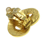 Chanel CC logo heart Gold-plated - image 4