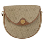 Christian Dior Vintage Honeycomb Flap Crossbody Bag Canvas and Leather - image 1