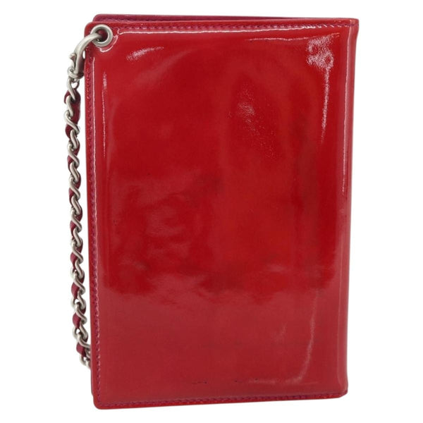 Chanel Vintage CC Bifold Card Holder Patent leather