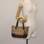 Burberry Nova Check Tote Canvas and Leather - image 13