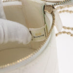 Chanel CC Round Vanity Case with Chain Quilted Lambskin Mini - image 6
