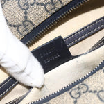 Gucci Double Pocket Messenger Bag GG Coated Canvas Large - image 7