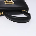 Salvatore Ferragamo Gancini Convertible Top Handle Bag Leather Mini - image 7