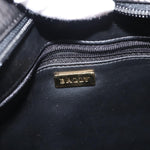 Bally Vintage Chain Shoulder Bag Quilted Leather - image 6