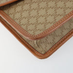 Celine Vintage Macadam Shoulder Bag Canvas Medium - image 10