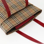 Burberry Nova Check Tote canvas check pattern Small - image 14