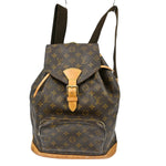 Louis Vuitton Vintage Montsouris Backpack Monogram Canvas MM - image 1