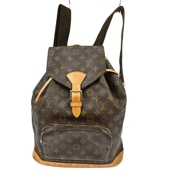 Louis Vuitton Vintage Montsouris Backpack Monogram Canvas MM - image 1