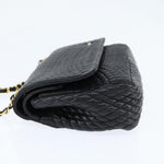 Bally Vintage Chain Shoulder Bag Quilted Leather - image 3