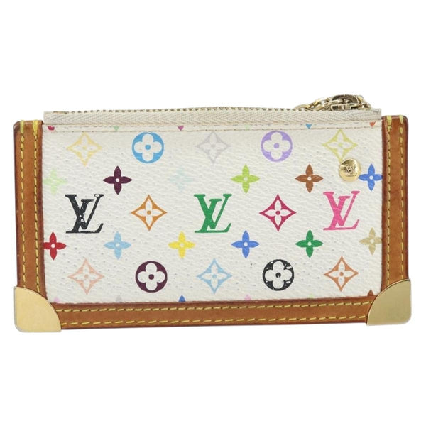 Louis Vuitton Pochette clés NM Monogram Multicolor Canvas