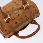 MCM Visetos logogramme Handbag Canvas and Leather - image 16