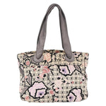 Chanel Vintage Floral Tote Canvas - image 2