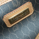 Christian Dior Vintage Honeycomb Boston bag Canvas and Leather - image 6