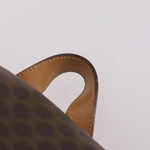 Celine Vintage Drawstring Flap Backpack Macadam Coated Canvas - image 16
