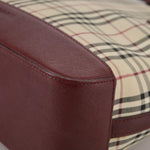 Burberry Nova Check Tote Canvas and Leather - image 9