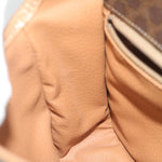 Celine Vintage Macadam Circle Logo Shoulder Bag Canvas and Leather - image 19